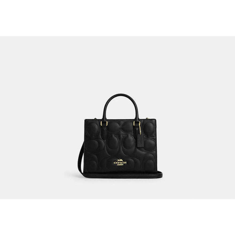 Maggie Small Tote Bag In Signature Leather